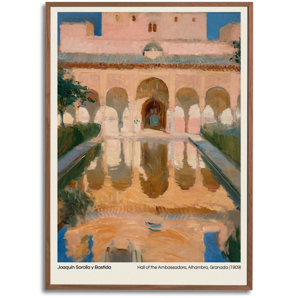 Hall of the Ambassadors, Alhambra, Granada by Joaquin Sorolla y Bastida