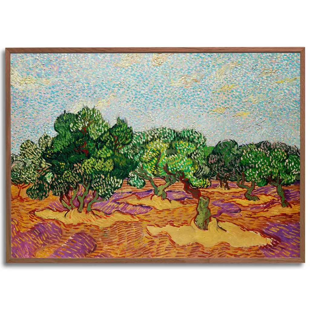 Olive Trees by Vincent Van Gogh