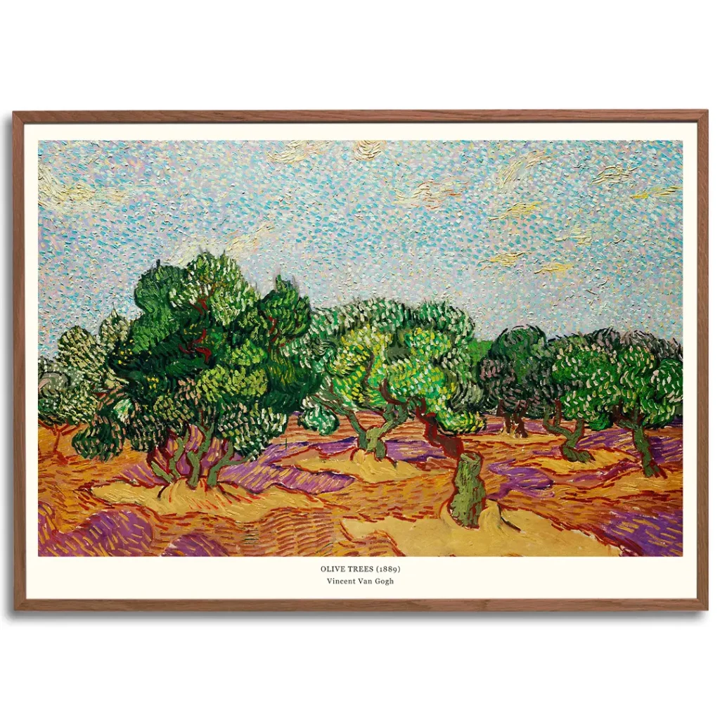 Olive Trees by Vincent Van Gogh
