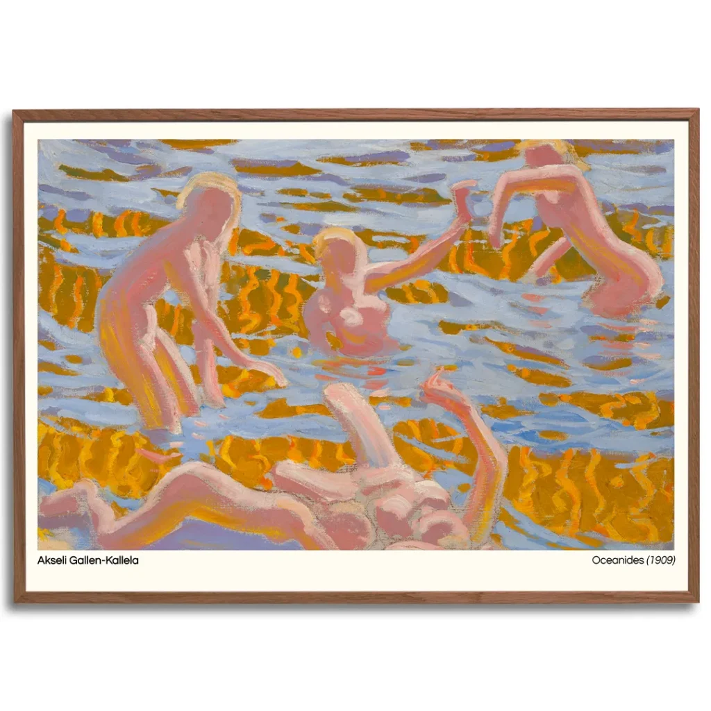 Oceanides by Akseli Gallen Kallela