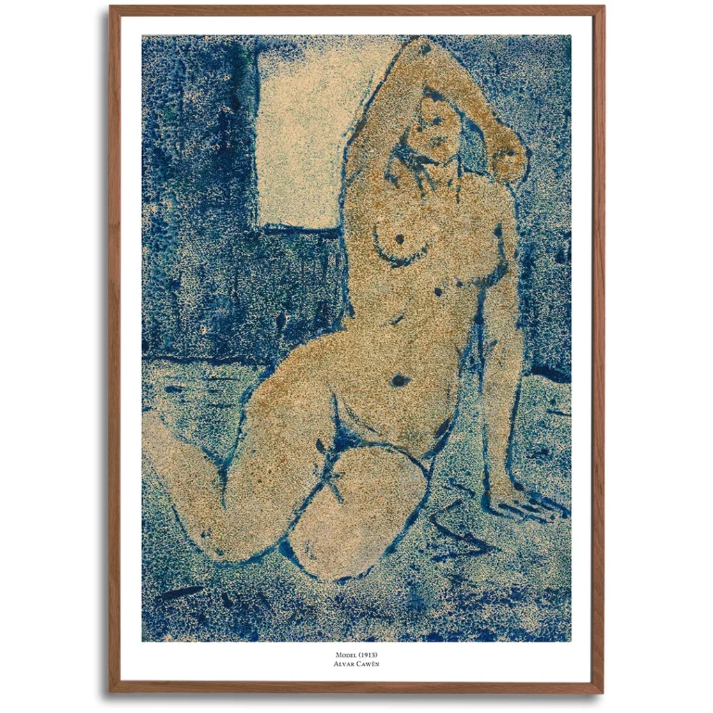 Model poster by Alvar Cawen