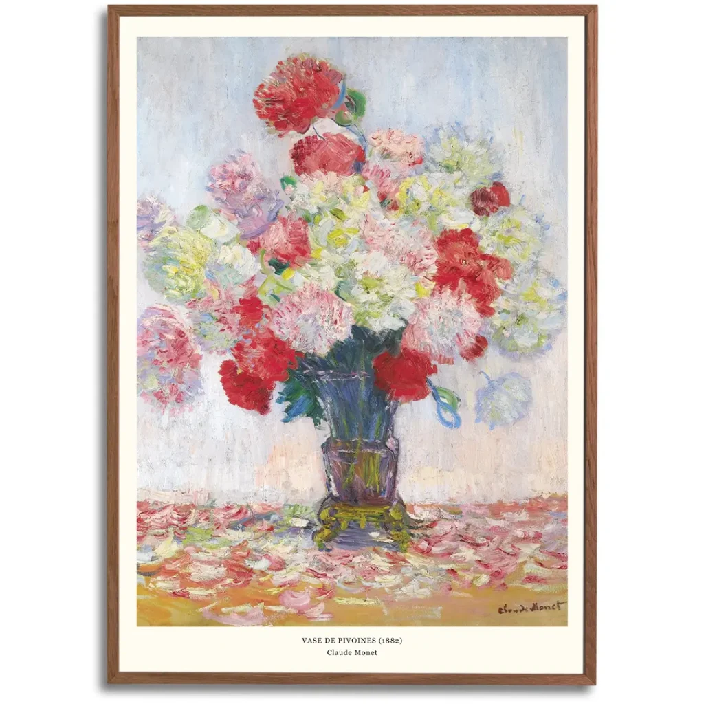 Vase de Pivoines by Claude Monet