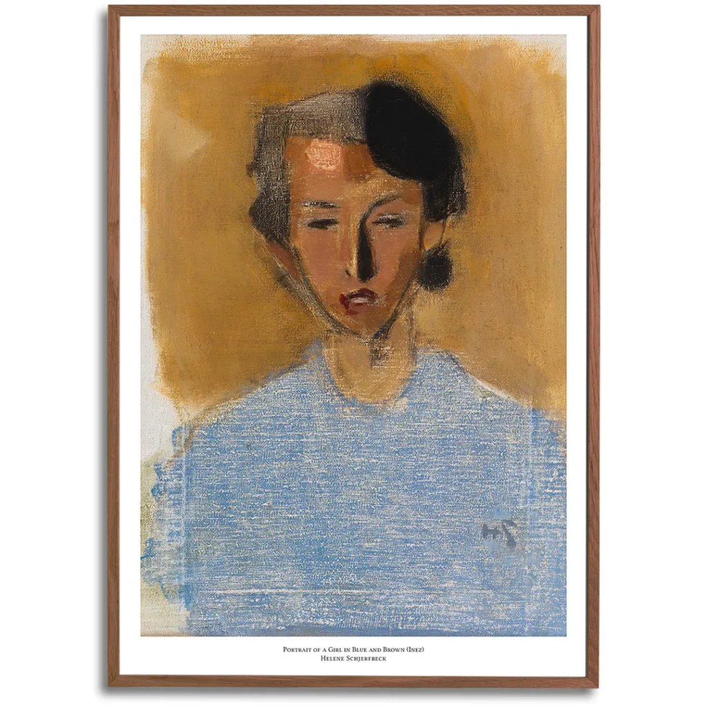 Poster by Helene Schjerfbeck