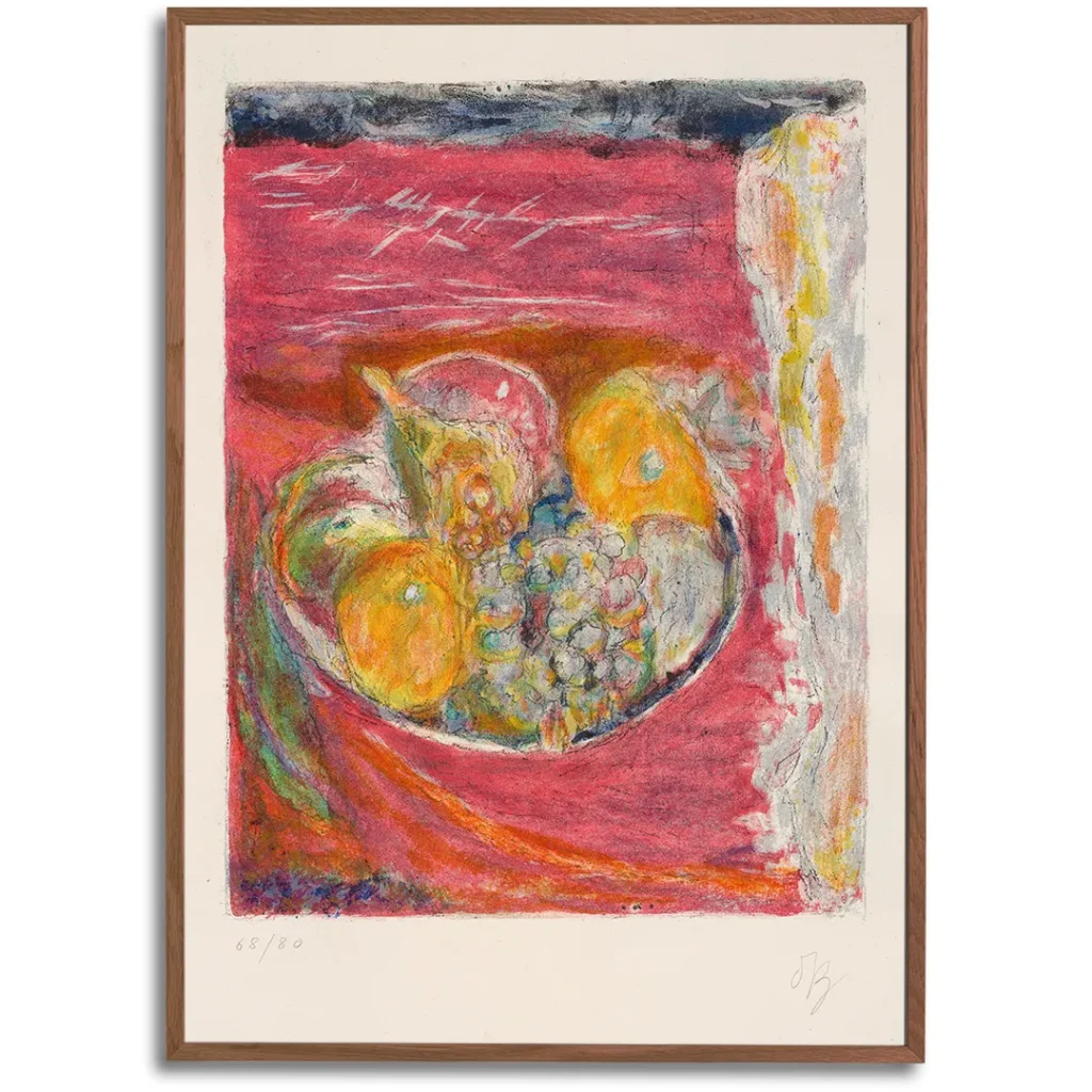 Grapes poster by Pierre Bonnard