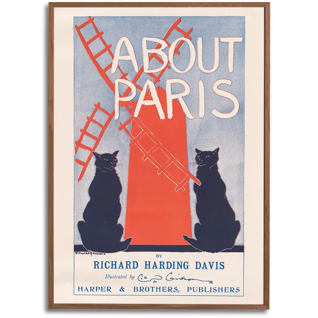 About Paris by Edward Penfield
