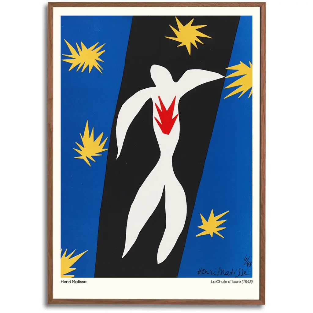 La Chute d'lcare by Henri Matisse