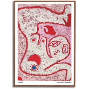 A Woman for Gods Poster by Paul Klee