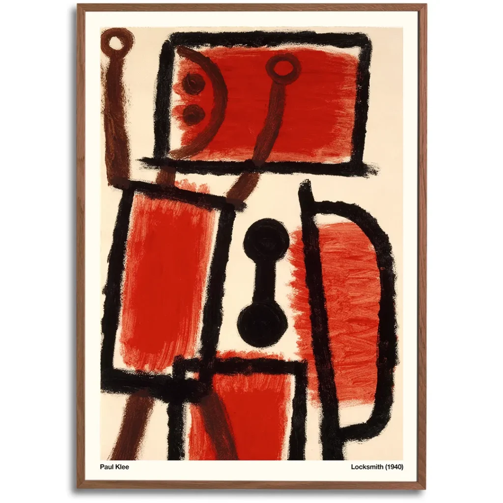 Locksmith Poster by Paul Klee
