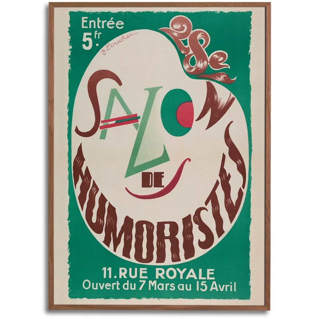 Entree Salon Des Humoristes by J. Zoucher