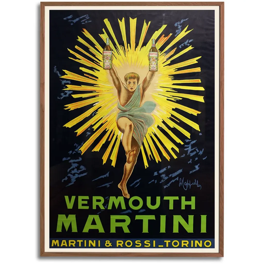 Vermouth Martini by Leonetto Cappiello