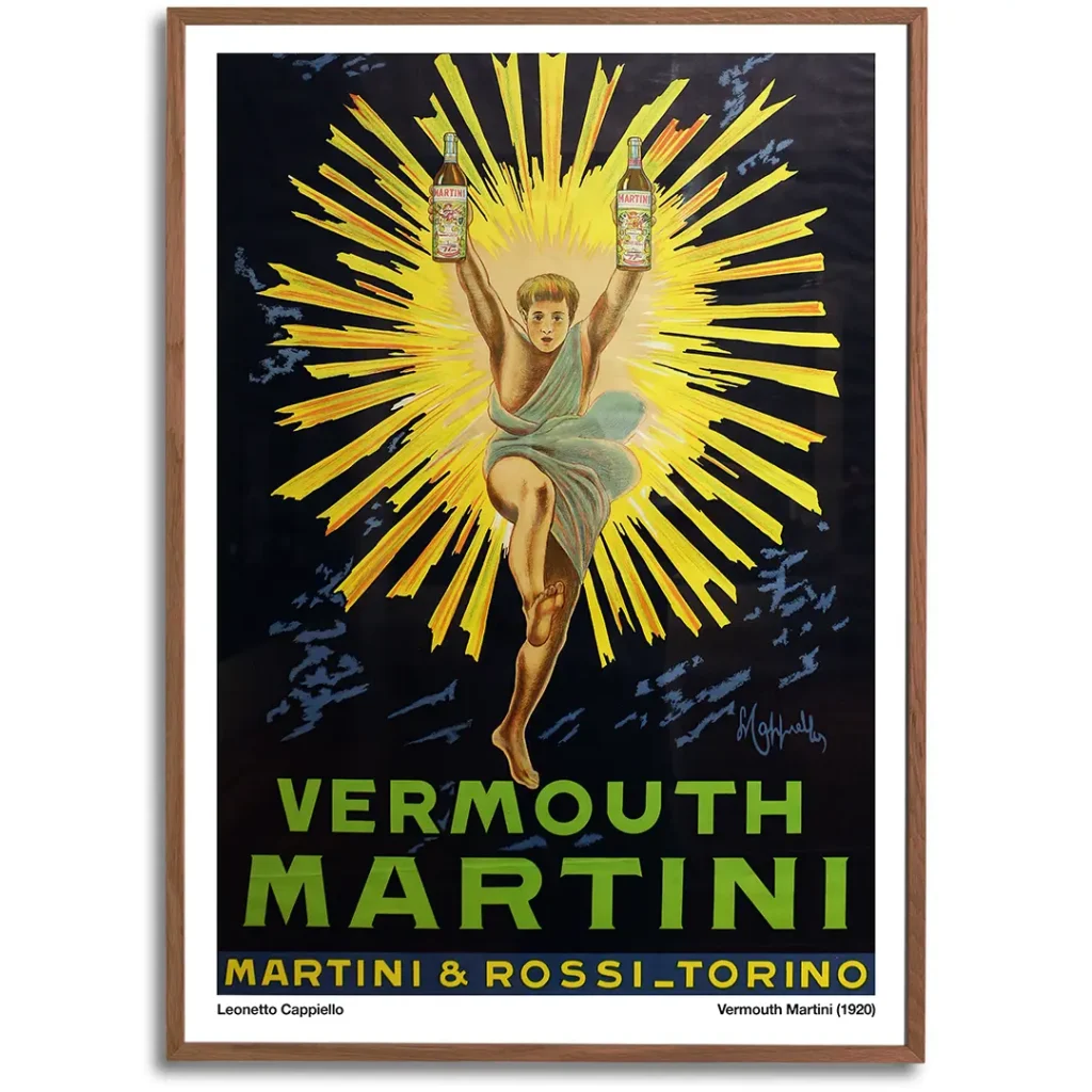 Vermouth Martini Poster by Leonetto Cappiello