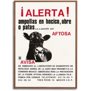 AFTOSA poster by U.S. Information Agency
