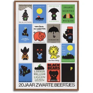 20 Years of Black Bears by Dick Bruna