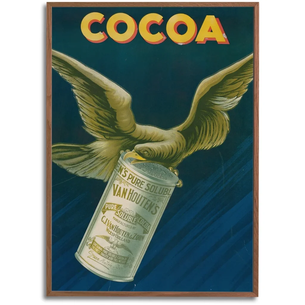 Van Houten's Cocoa poster