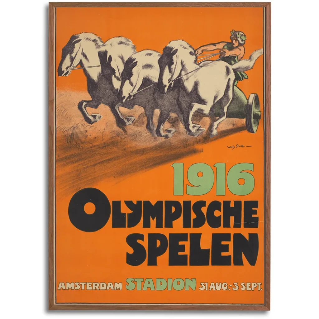 Olympische Spelen 1916 Amsterdam Stadion by Willy Sluiter